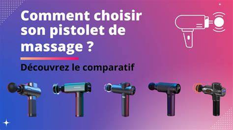 pistolet de massage|Les 5 meilleurs pistolets de massage en 2024